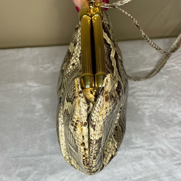 Vintage Judith Leiber Snakeskin Handbag - Picture 12 of 13